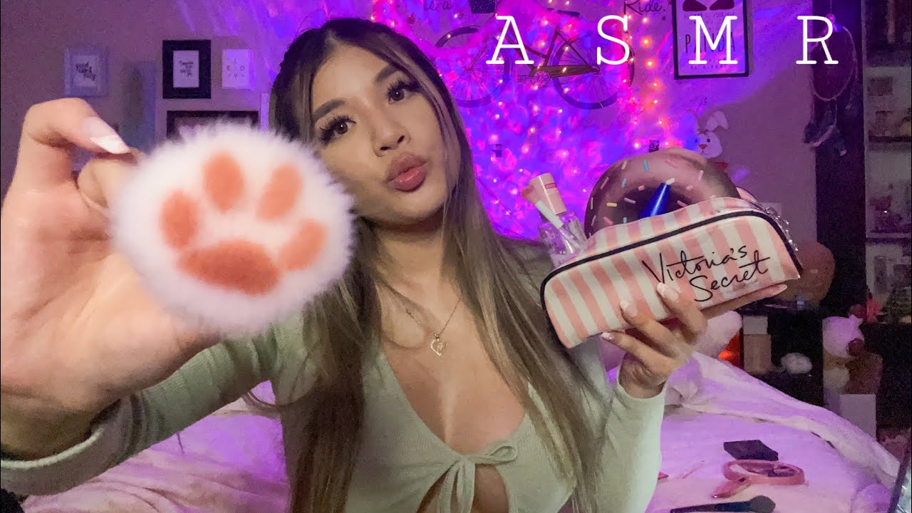 ASMR | Ролевая игра «Дрянная девчонка делает тебе макияж»💄 (Персональное внимание, неразборчивый ...