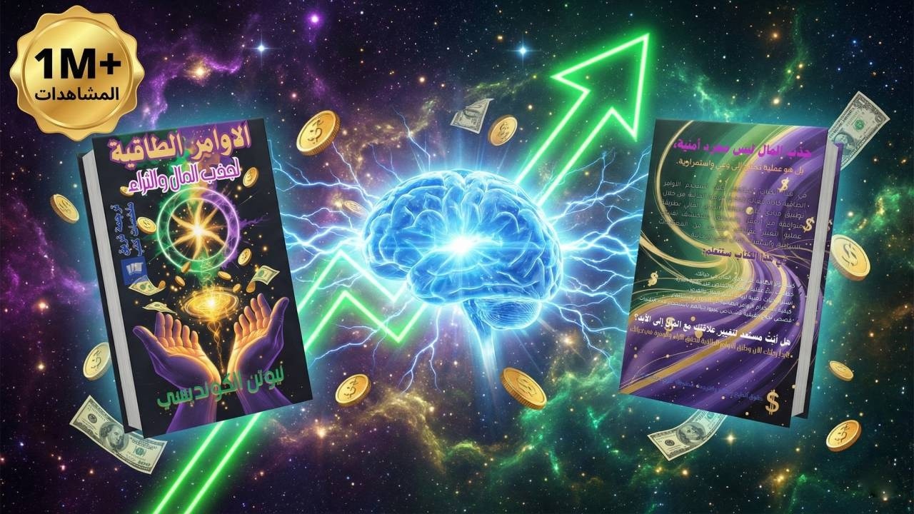 الكتاب الكامل: نيوتن الكونديسي يكشف سر جذب المال بـ 8 أوامر طاقية فقط 💰