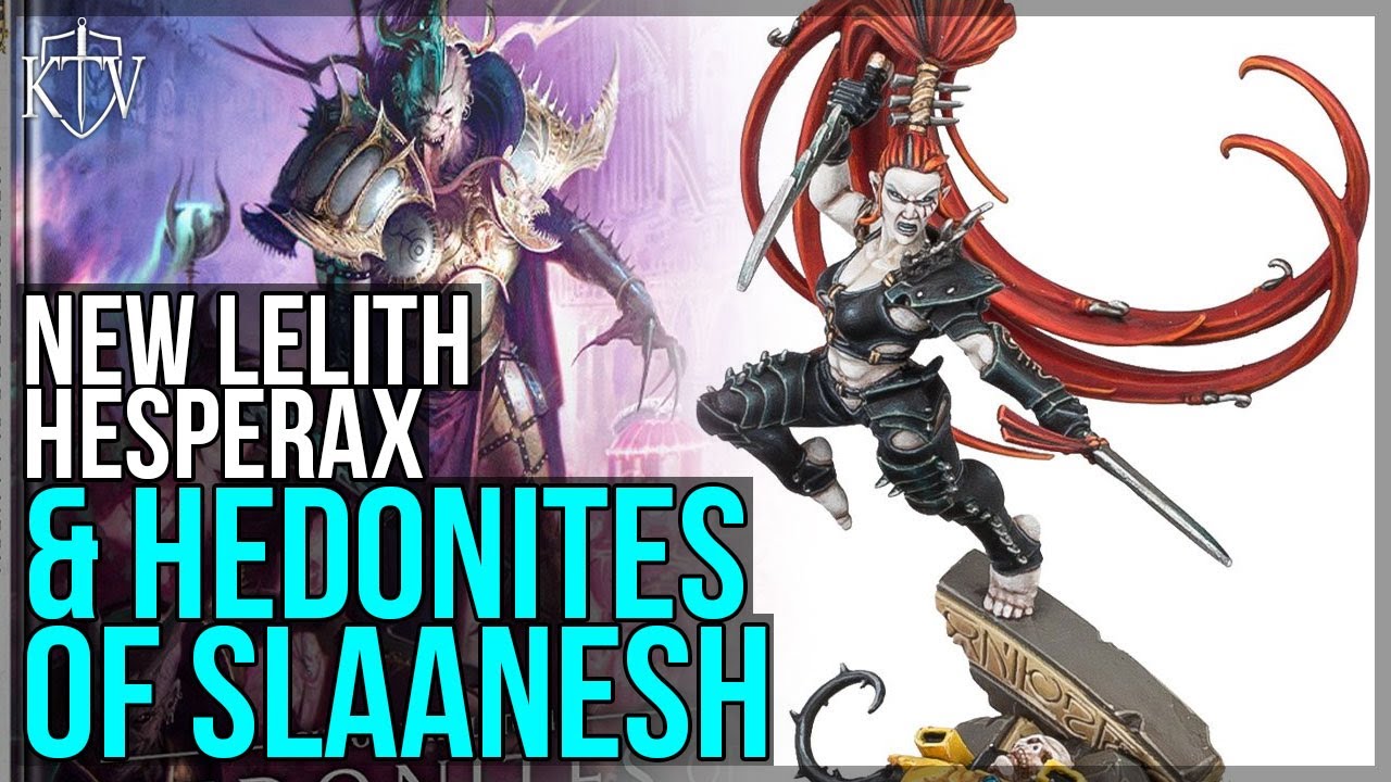 New Lelith Hesperax & Hedonites of Slaanesh! What do we think?