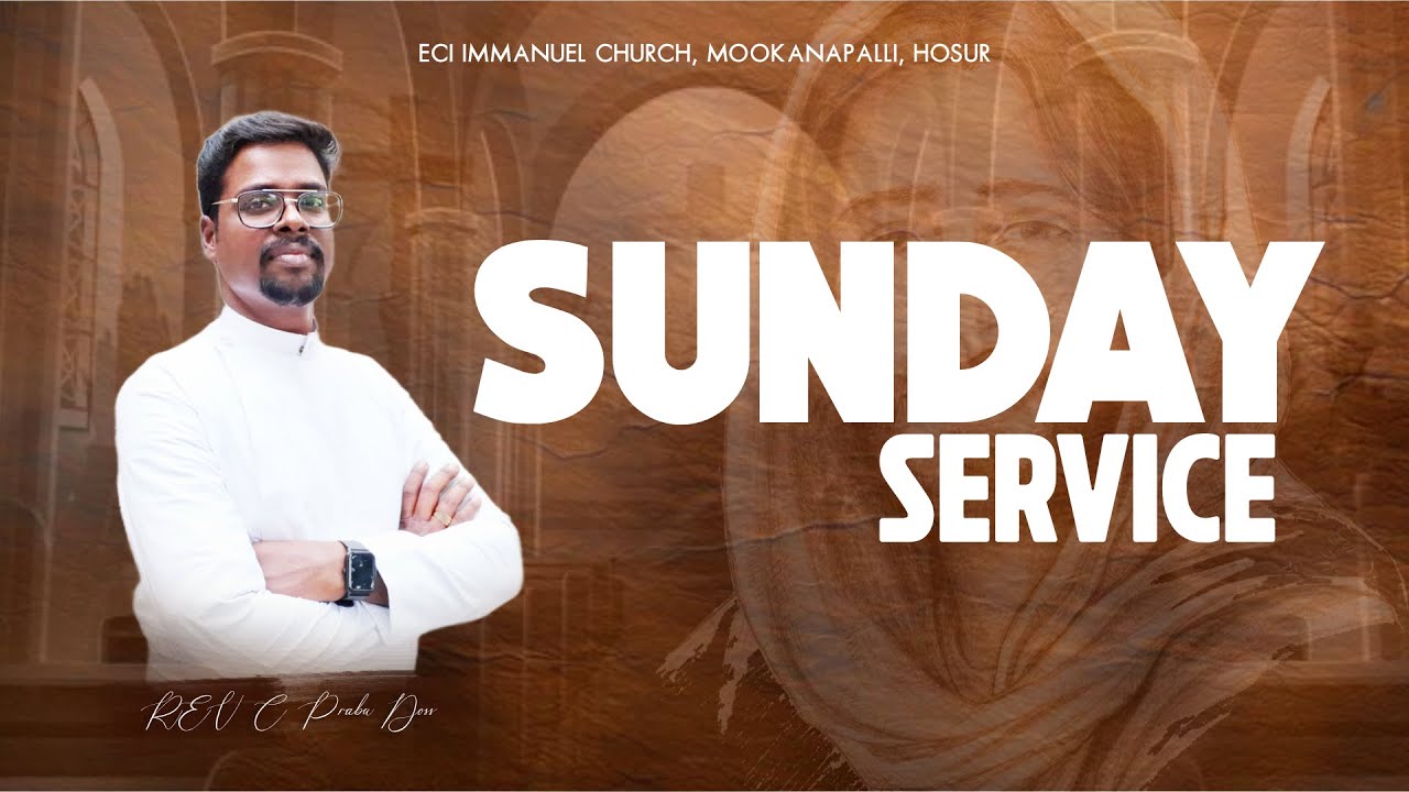 🔴🅻🅸🆅🅴📡| Sunday Worship | 08.02.2026 | ECI Immanuel Church, Mookandapalli, Hosur | REV. C. Prabu Doss