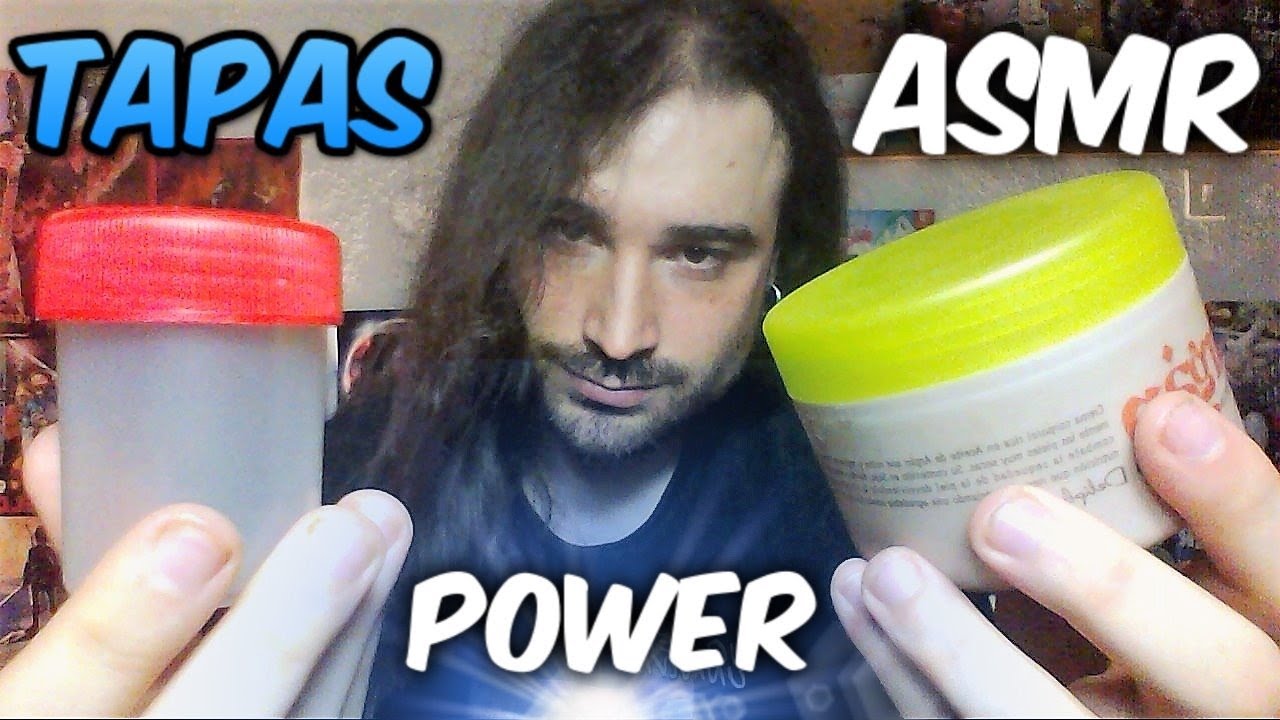 ASMR TAPONES Y TAPADERAS - RELAJACIÓN Y AYUDA A DORMIR - TAPPING