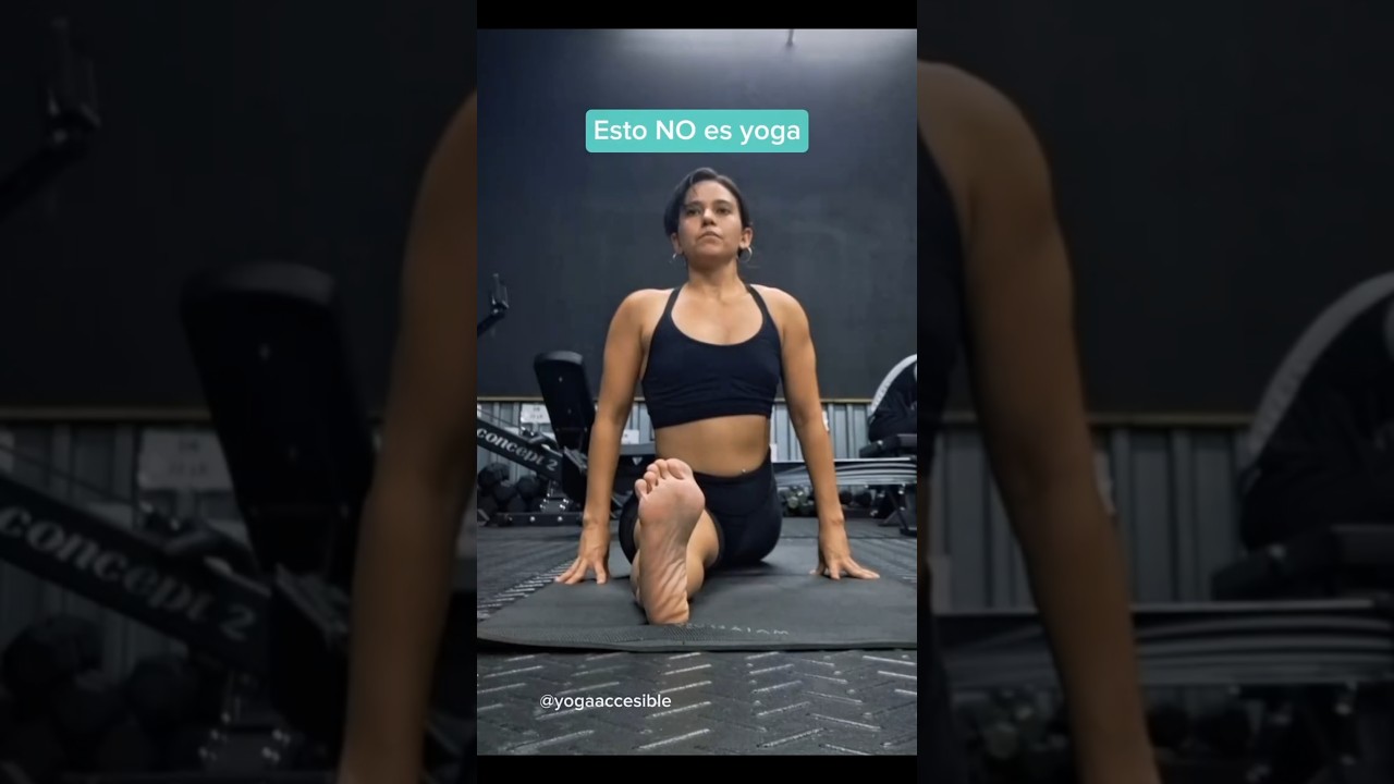 Repite conmigo: Yoga NO es gimnasia ni acrobacia 🤸🏽‍♀️