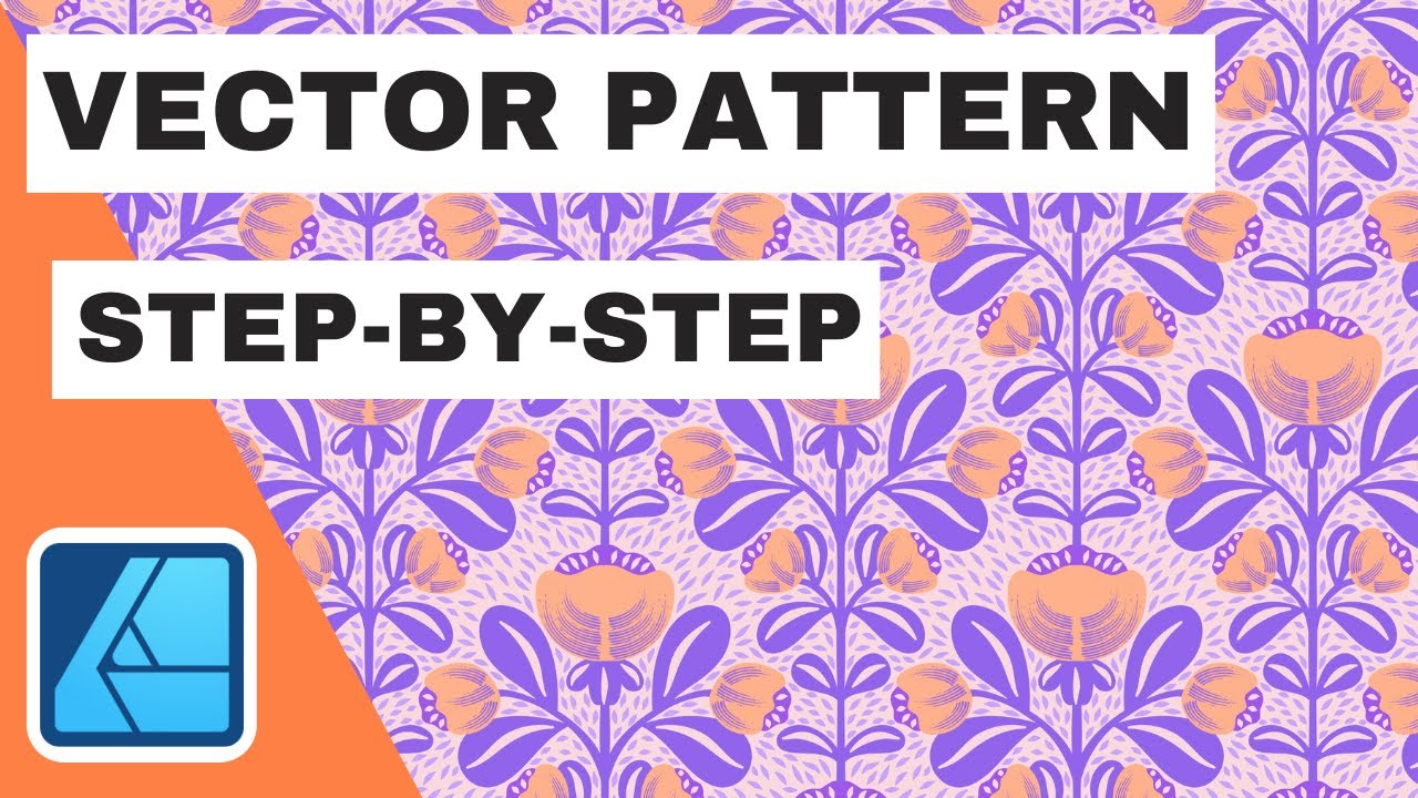 Step-by-Step VECTOR Repeat Pattern ◆ Affinity Designer iPad Tutorial PART 2