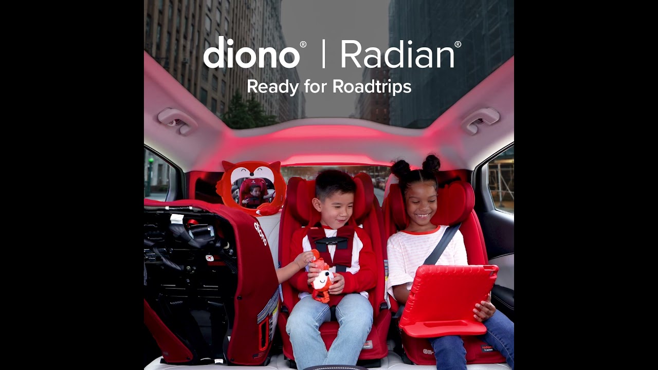 Diono&reg; Radian&reg; All-in-One Convertible Car Seat | 3-Across | Road Trip