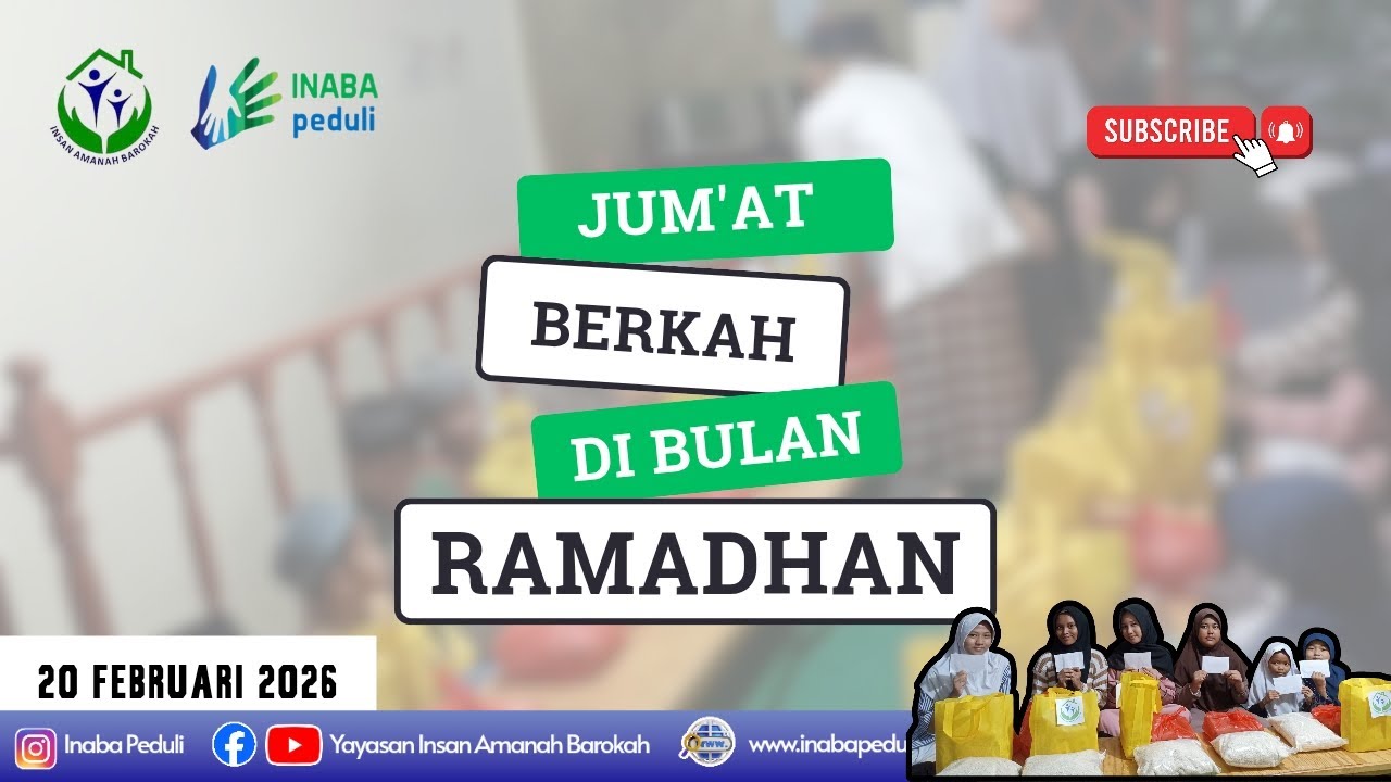 Laporan Buka Bersama, Santunan Yatim, Pembagian Sembako, dan Berbagi Takjil. 20 Februari 2026