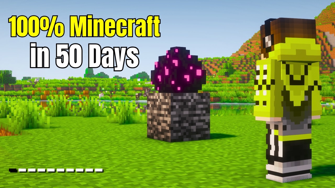 100% Minecraft in 50 Days - Part 1 | Tamil