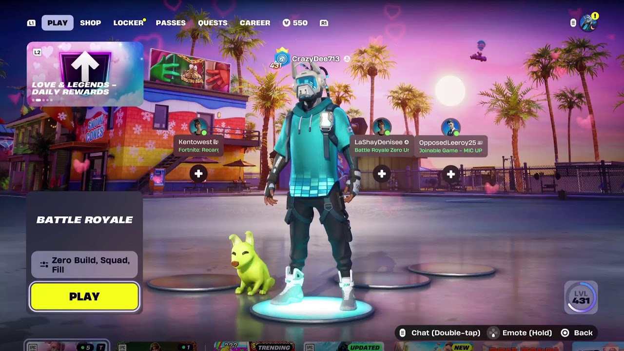 Fortnite Solo Ranked Zero Build