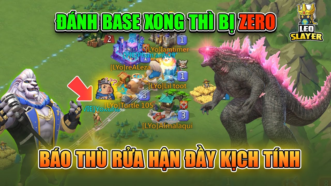 🔥 Lords Mobile: Bị Địch Zero Hậu Đánh Base – Leo Slayer Cùng Anh Em Báo Thù Đầy Kịch Tính!