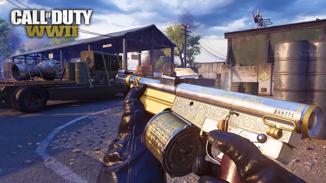 Лучшие пистолеты-пулеметы в Call of Duty WW2 в 2025 году!