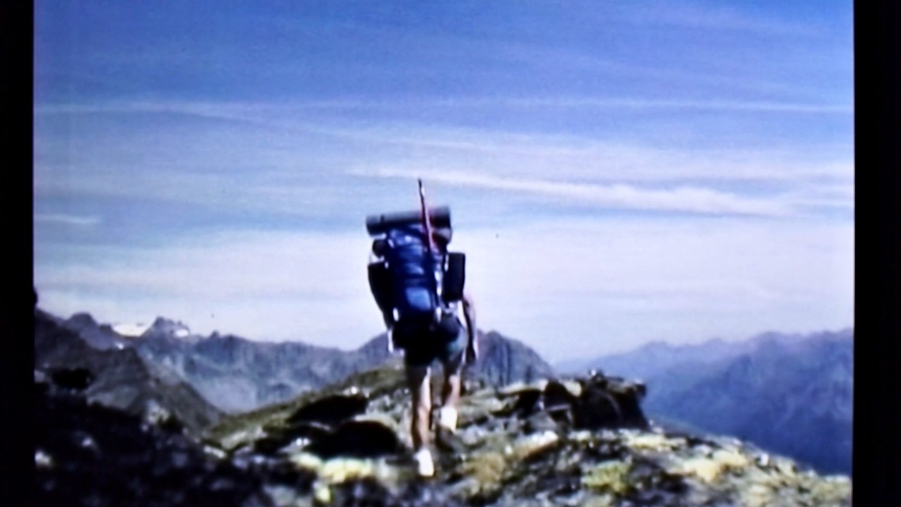 Früher, als die Berge noch flacher waren.