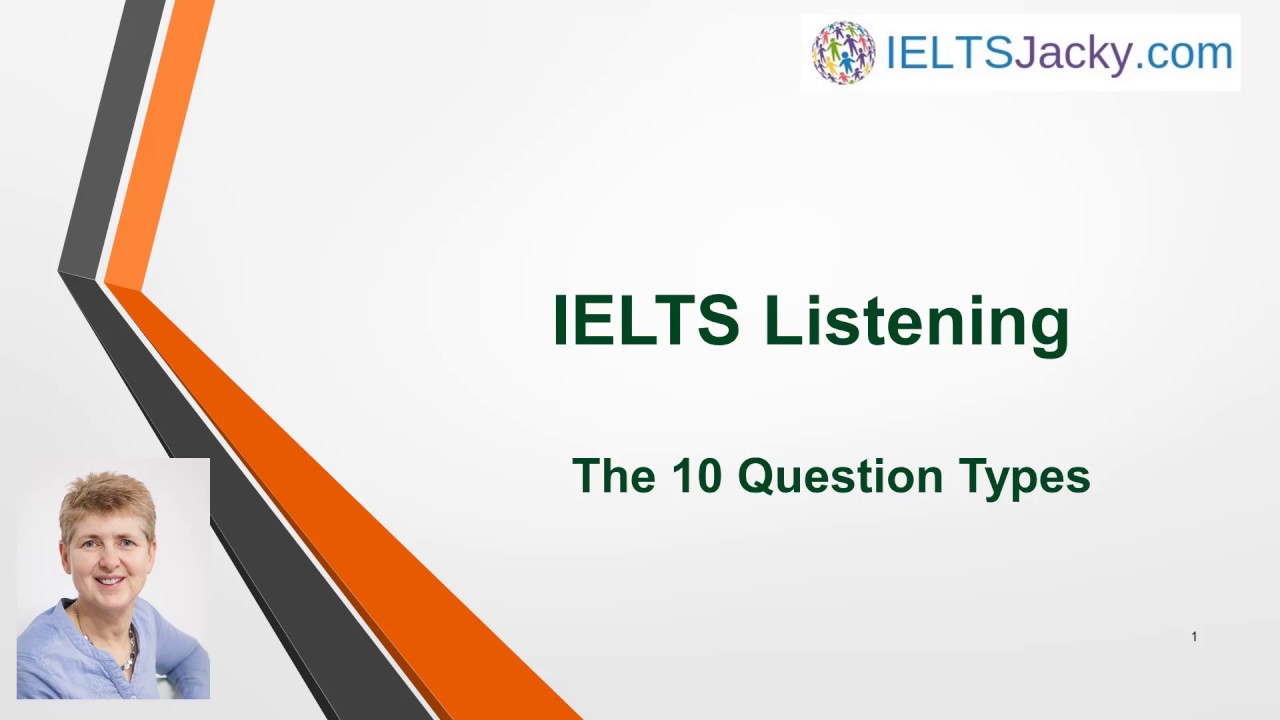 Аудирование IELTS – 10 типов вопросов