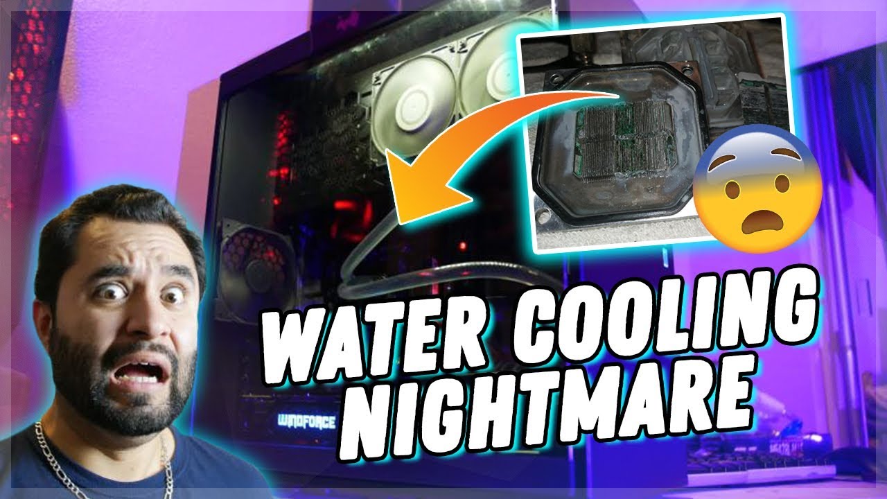 WATER COOLING MAINTENANCE FAILURE! // EK Fluid Gaming A240