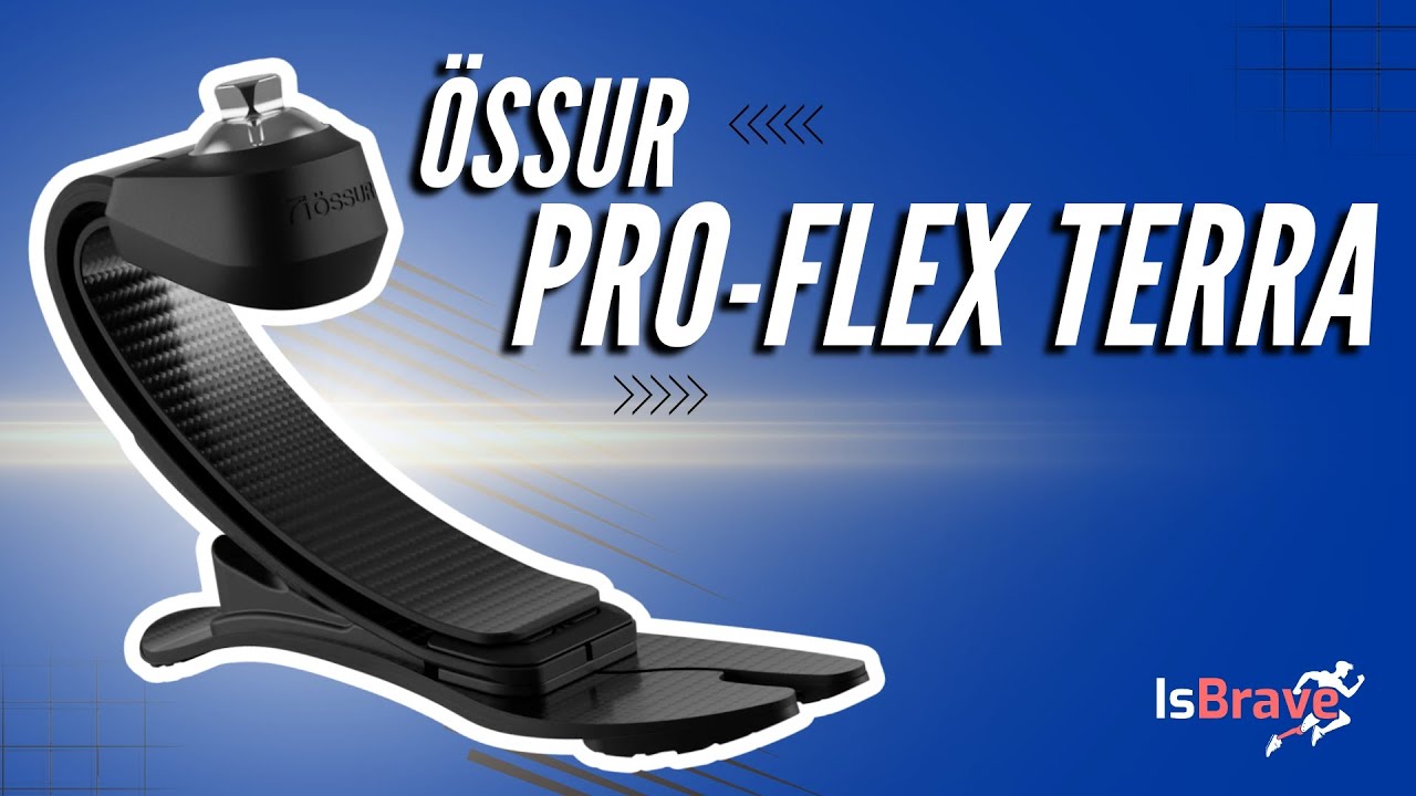 Ossur - Proflex Terra - Bilateral amputee walking and running - Running blades