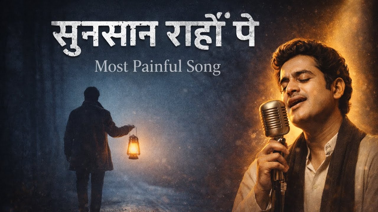 Sunasaan Raahon Pe (सुनसान राहों पे) | Heart Touching Sad Song | Kishore Kumar Style।