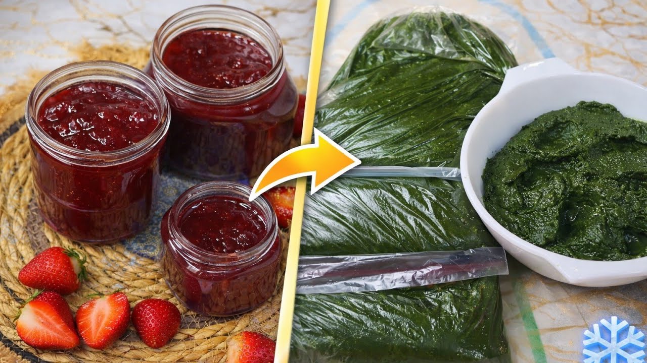 تجهيزات رمضان 2026 | مربى الفراولة 🍓 + طريقة تخزين الخبيزة من السنة للسنة