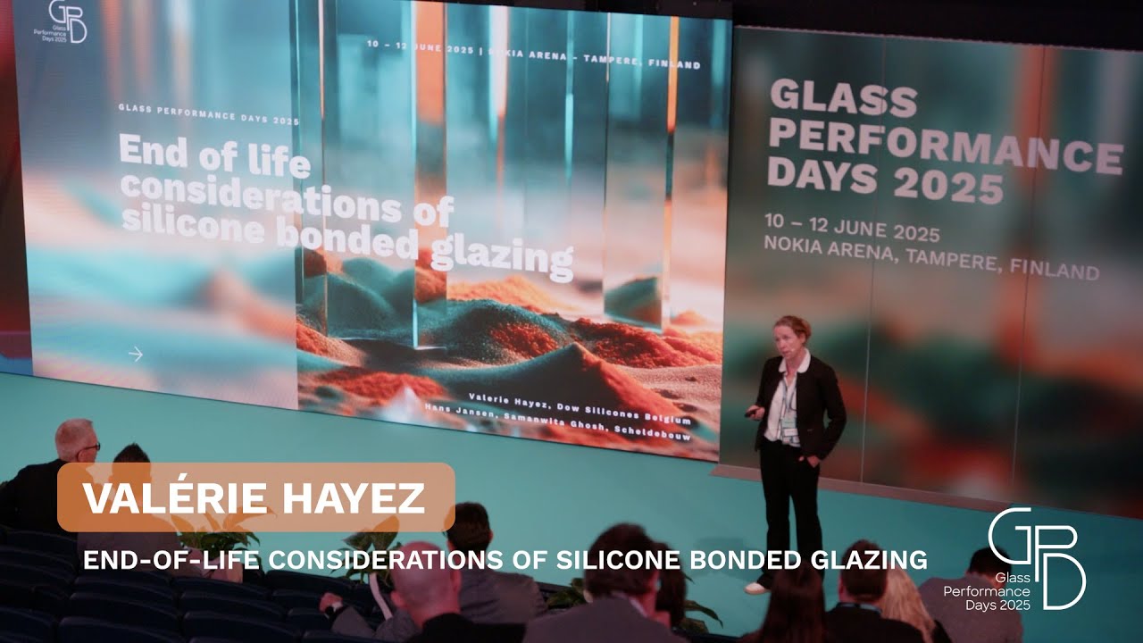 Valérie Hayez | End of life considerations of silicone bonded glazing