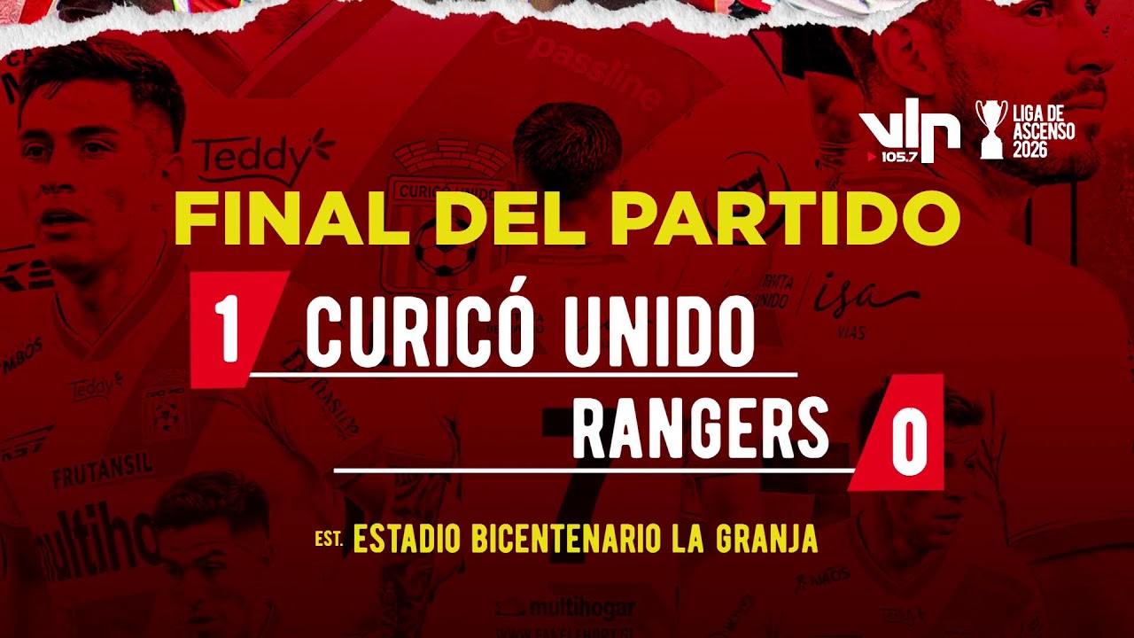 Curicó Unido Vs. Rangers de Talca