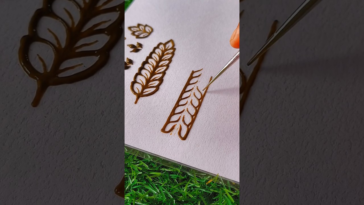 Basic border line mehndi design || #mehndi#bordermehndi #art #shorts #ytshorts #henna_Titli's