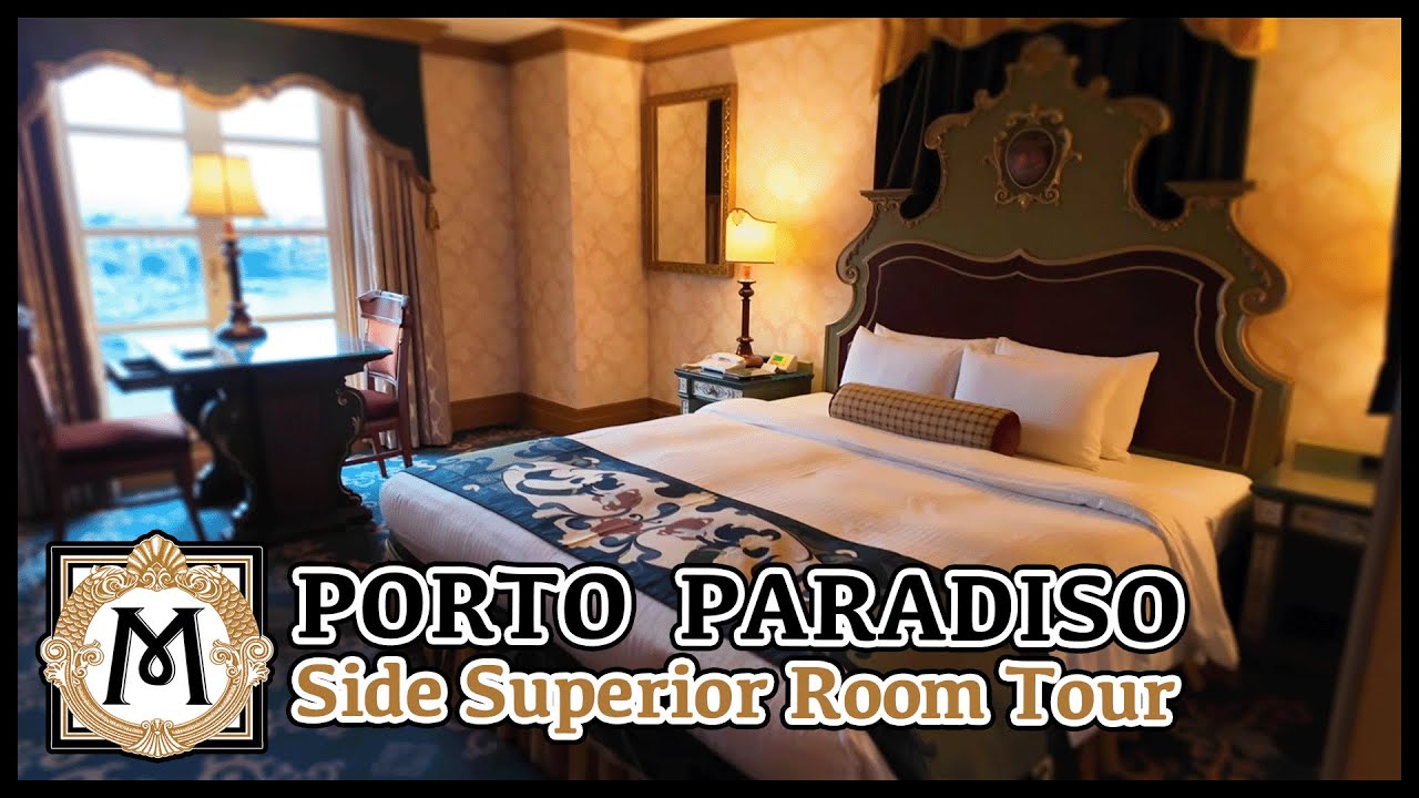 Tokyo DisneySea Hotel MiraCosta - Piazza Park View Porto Paradiso Side Superior Room Tour