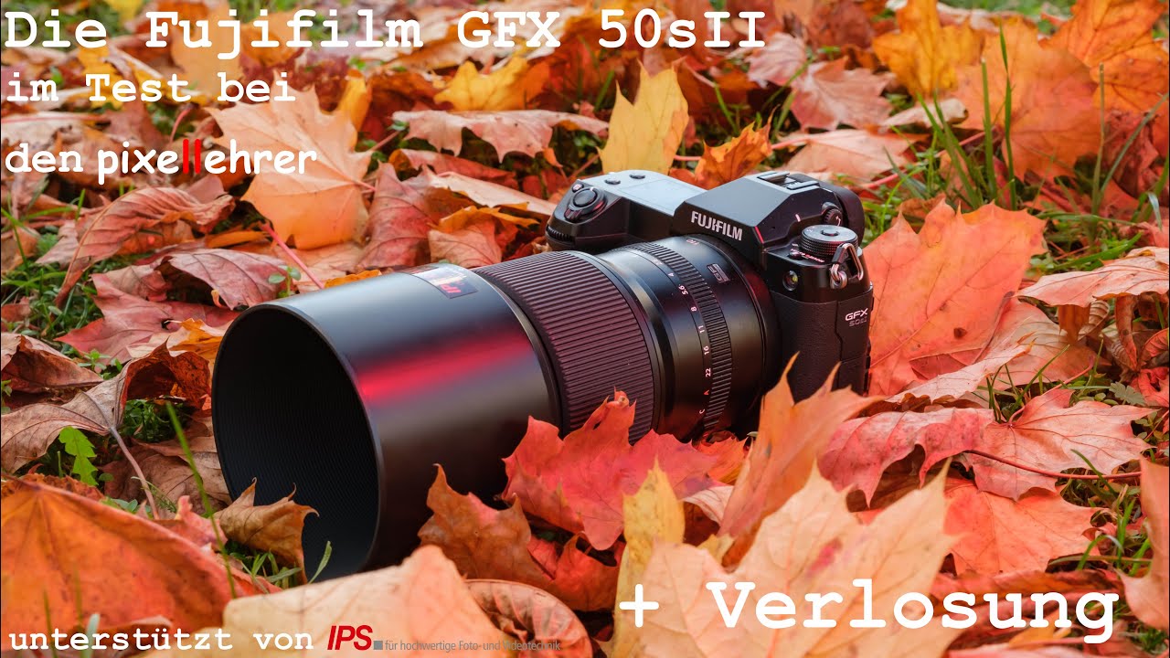 Die Pixellehrer testeten die Fujifilm GFX50S II Review und verlosen etwas.