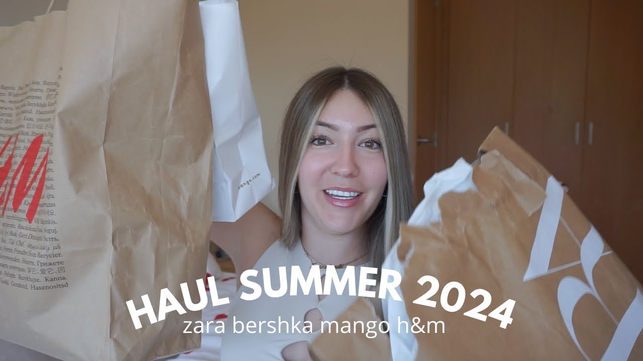 HAUL ZARA, BERSKHA, H&M, MANGO || 🌞CAMBIO DE ARMARIO🌞 ||
