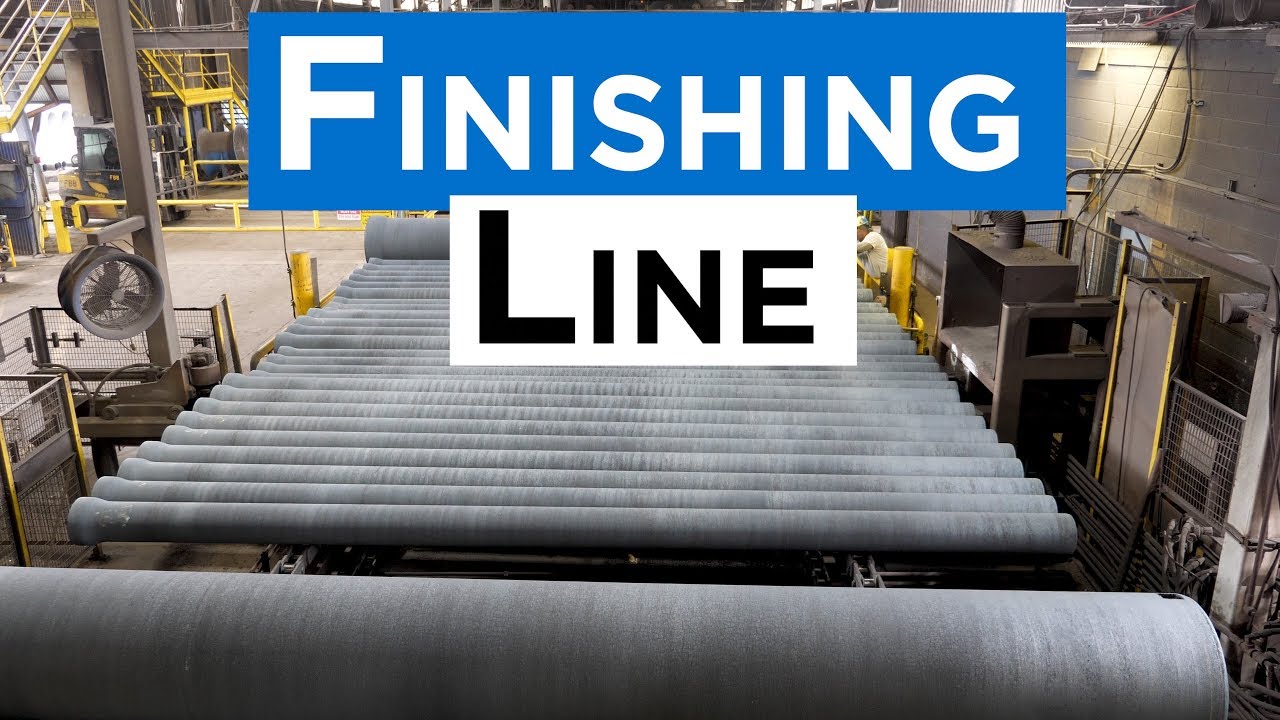 Ductile Iron Pipe Finishing Line