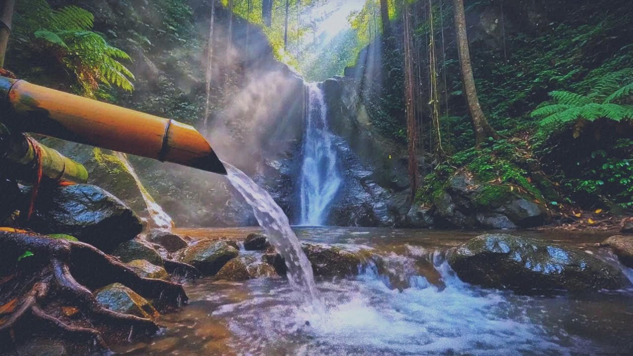 🌙 Drift Into Deep Sleep with Soft Water Sounds and Spa Music for Stress and Anxiety Relief 😴