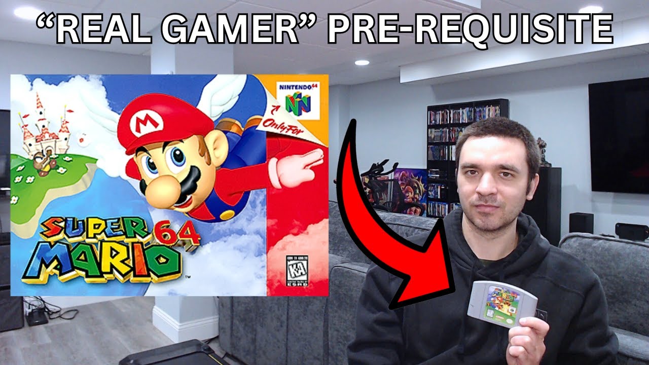 Super Mario 64 Should Be REQUIRED Gaming
