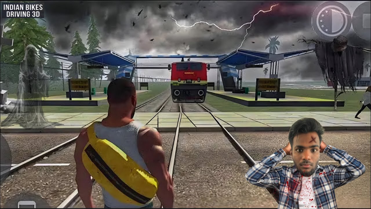 ESCAPE FROM INDIAN BIKE DRIVING 3D GHOST HOUSE IN REAL-LIFE 👹✨  #gta5 #gaming #viralvideo