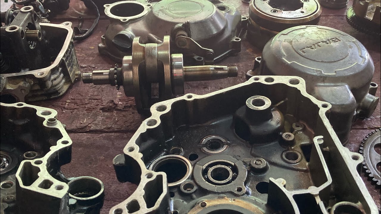 Platina 125 full engine overhaul ❤️⚙️