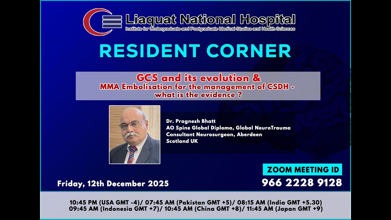 GCS Evolution/ Chronic Subdural Hematoma Management