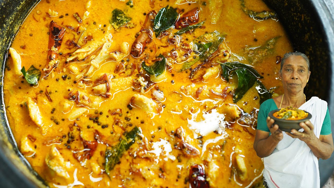 Kerala Style Anchovy Fish Curry - Netholi Curry