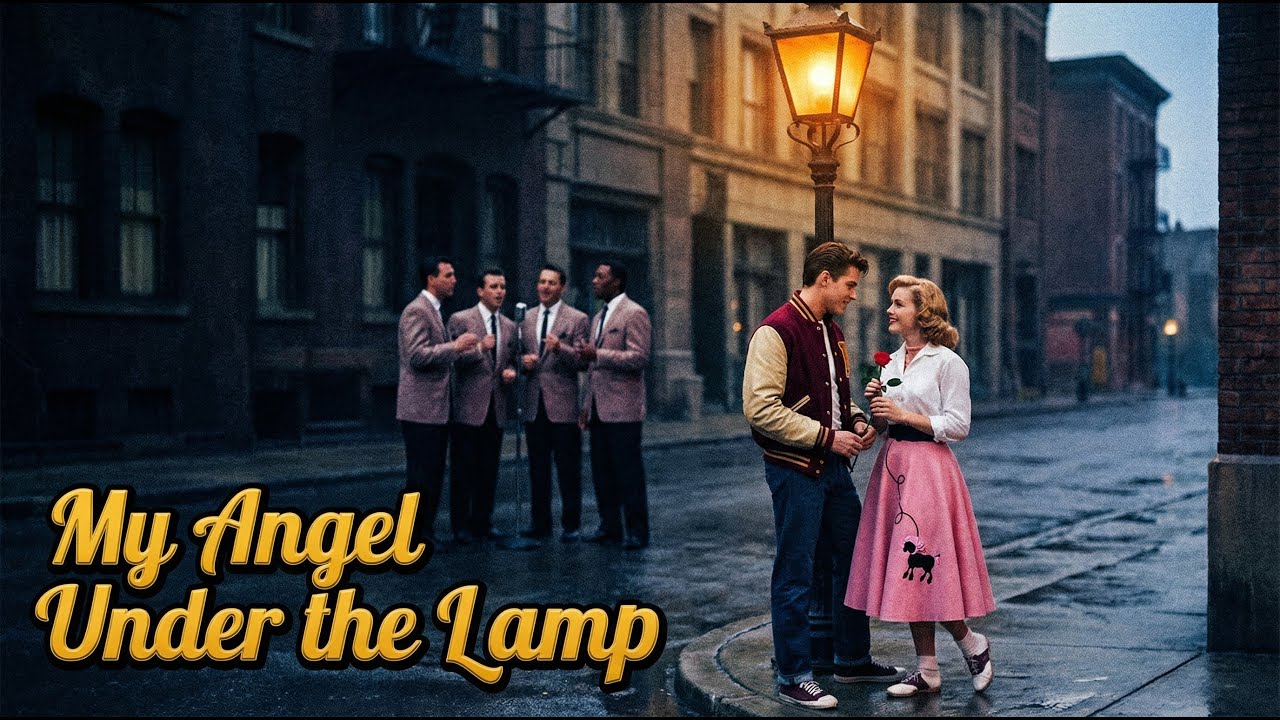 My Angel Under the Lamp - Sweet 1950s Doo-Wop Love Song