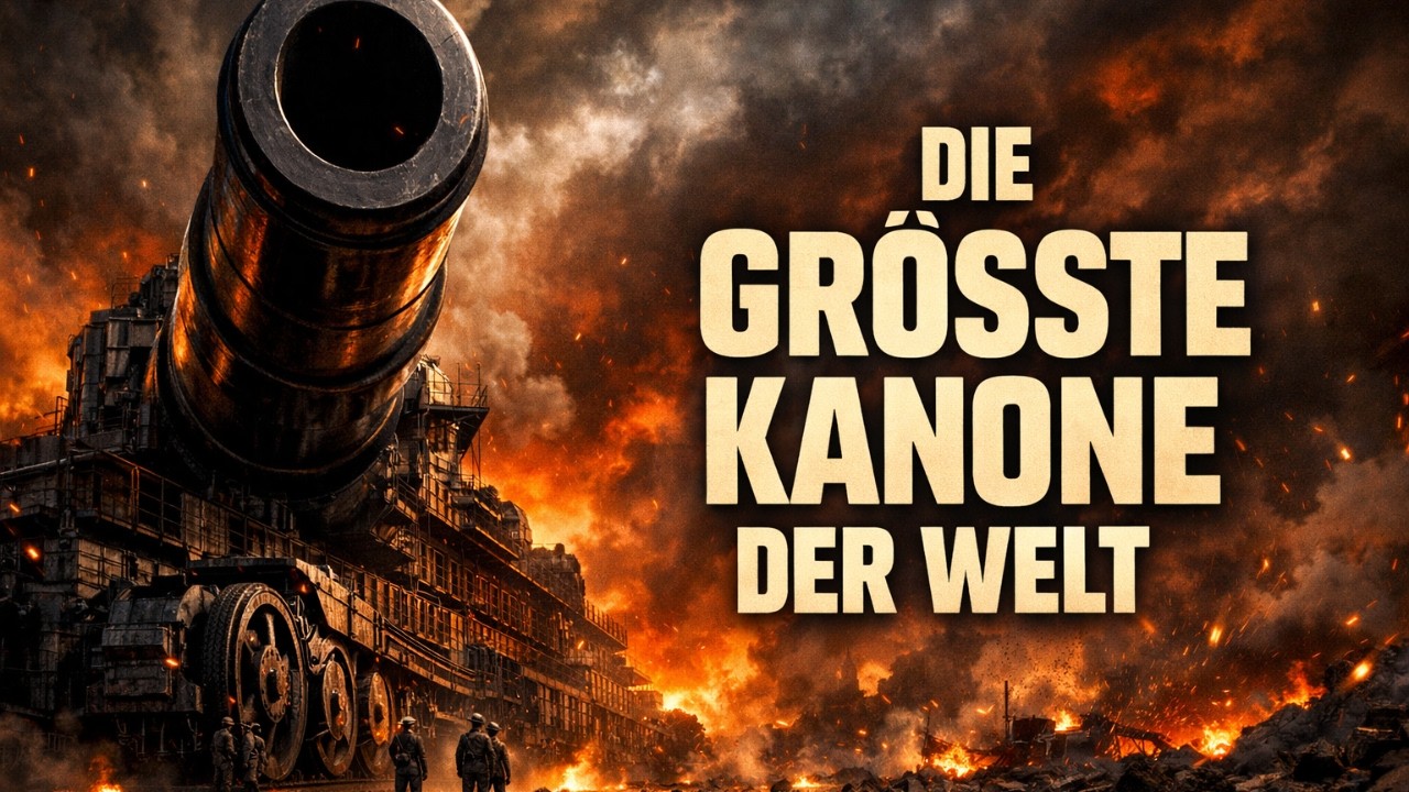 DIE GRÖSSTE KANONE DER WELT – Hitlers Monster-Superwaffe