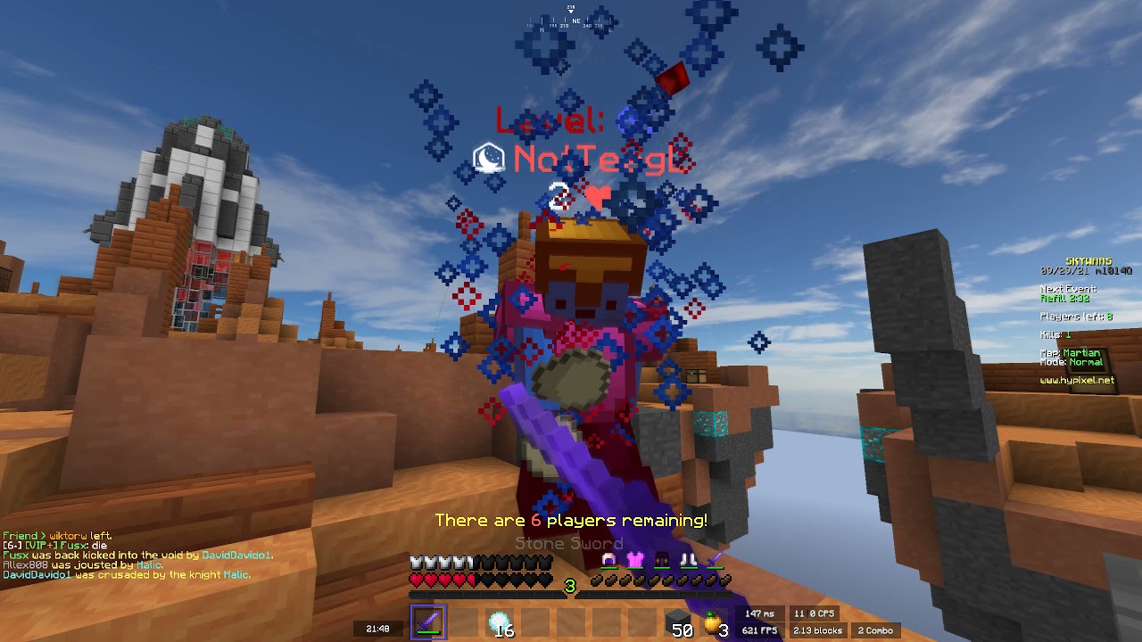 Just a fast skywars game to test my new PC :P