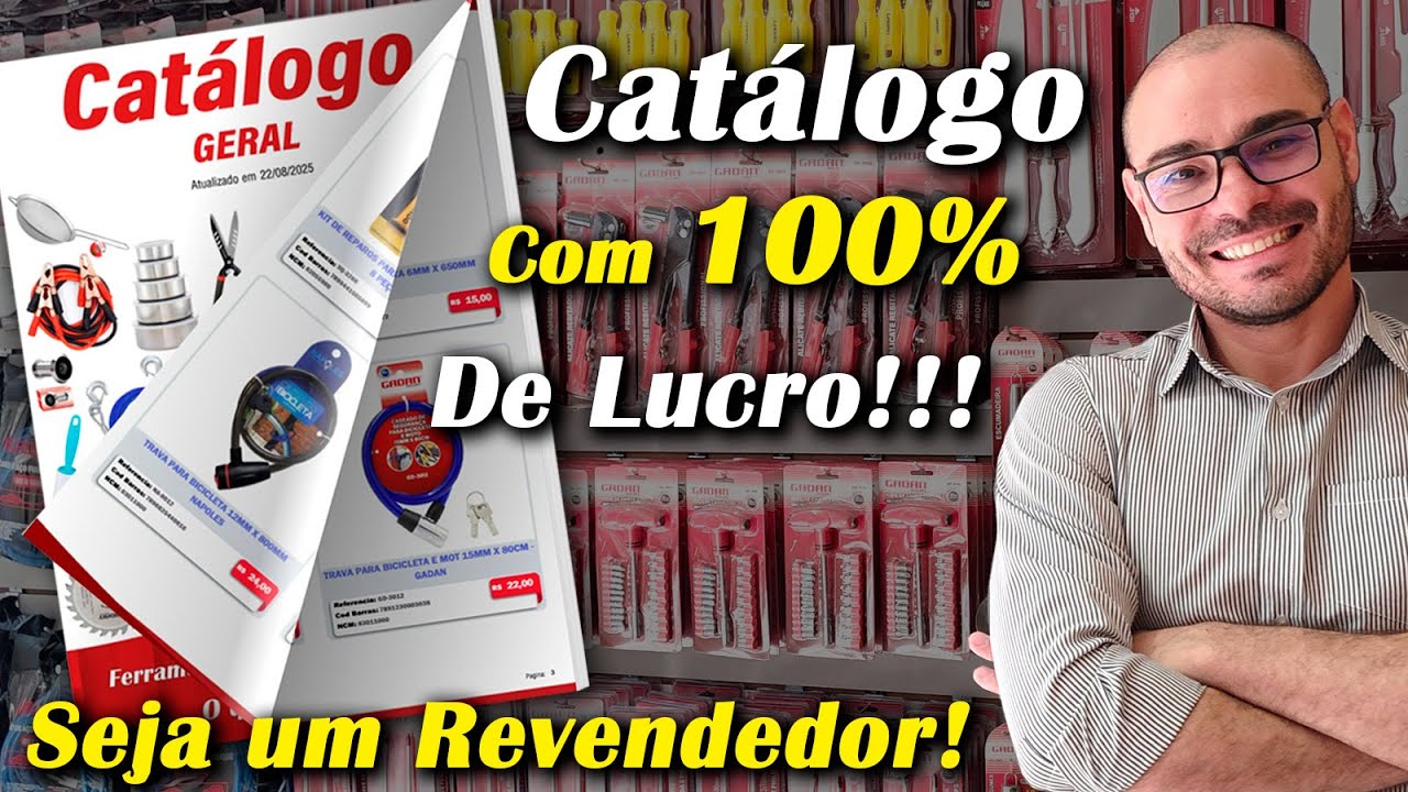 🚨 Seja Revendedor e Lucre em Dobro com Nosso Cat&aacute;logo!