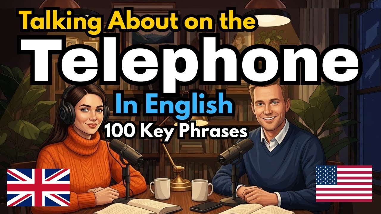 How to Talk on the Telephone in English | 100 Key Phrases for Beginners