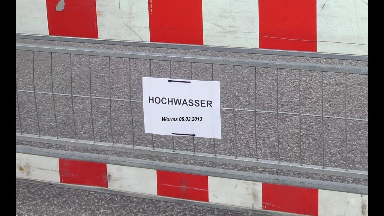 Hochwasser 03.06.2013 Worms Rhein