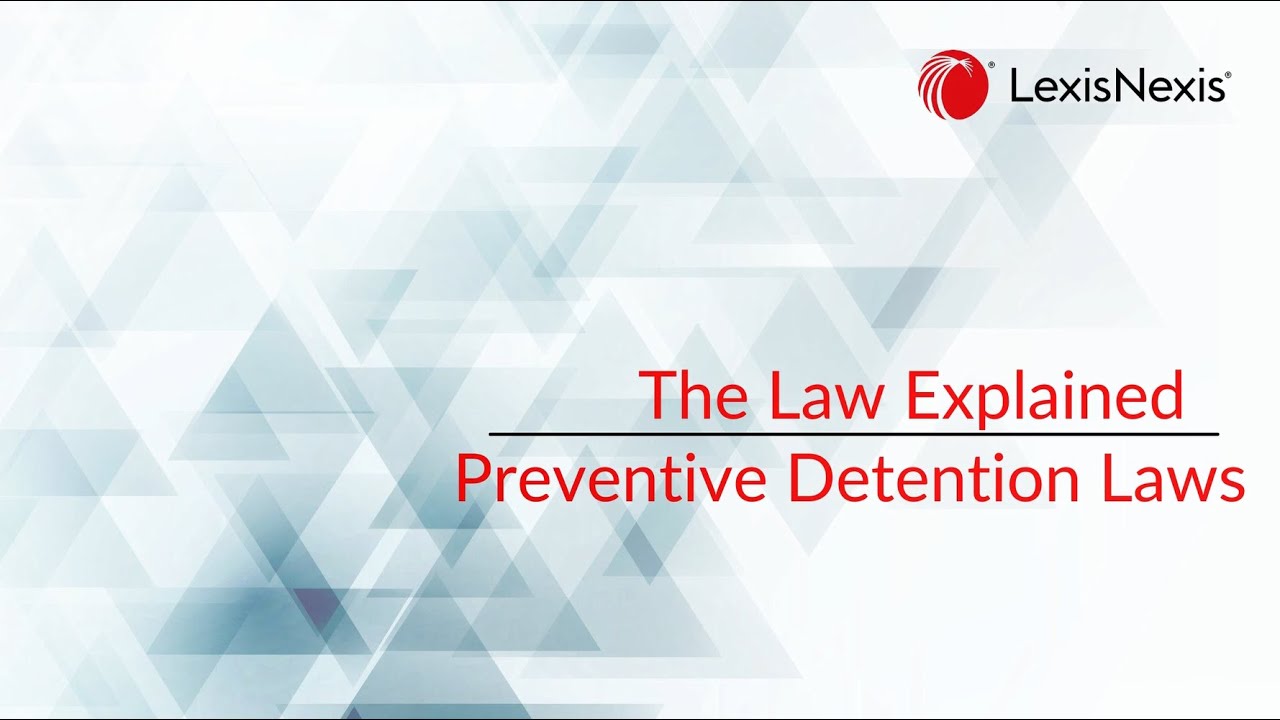 The Law Explained: Criminal Procedure (Part 2): Preventive Detention Laws | Mr Thayalan Moorthy
