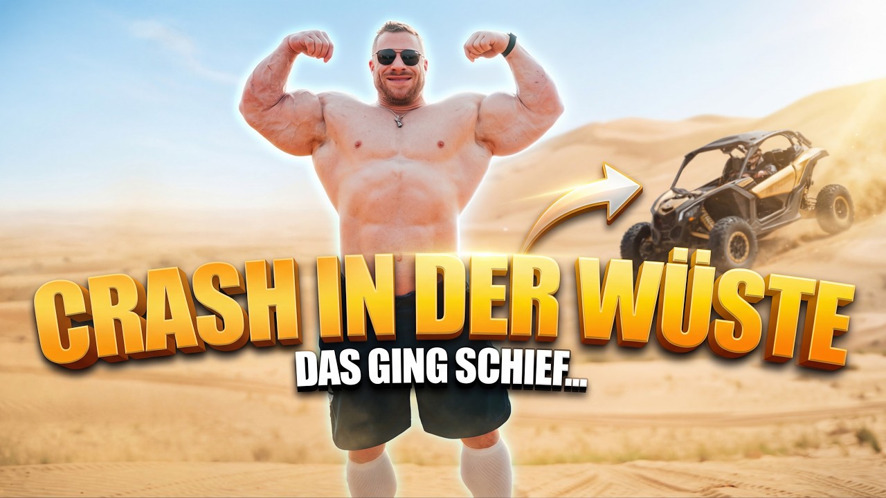 BUGGY CRASH in Dubai! Desert-Experience geht nach hinten los?!