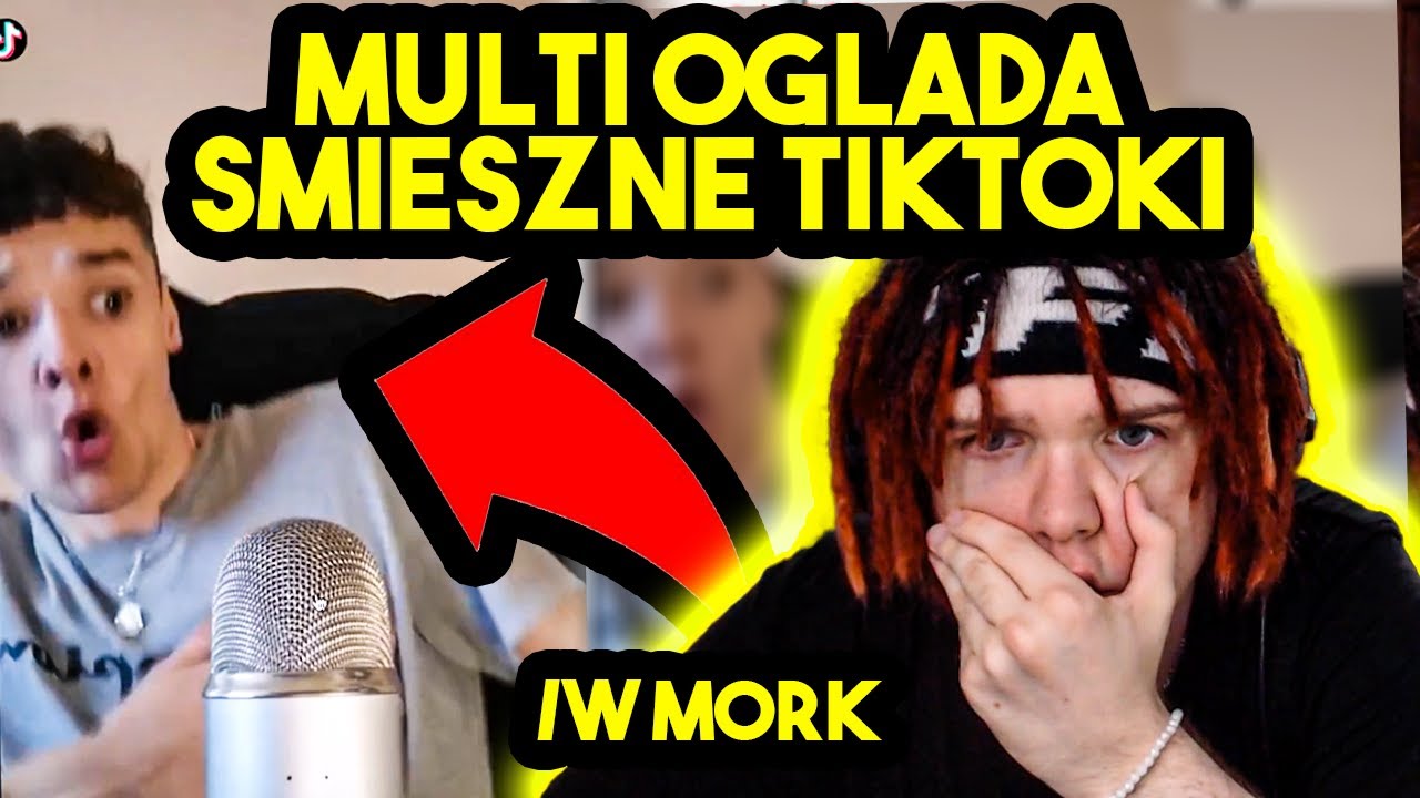 MULTI ogląda ŚMIESZNE TIKTOKI #21 /w MORK