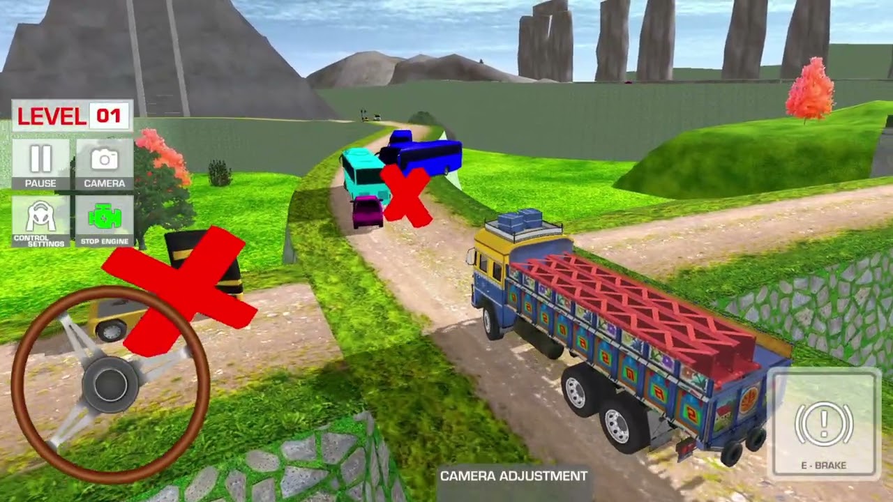 Drive Heavy Truck, 18 Wheeler, Real Cargo Truck In Offroad Truck Simulator Game