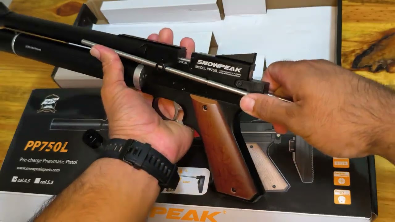 Pistola PCP diferenças entre PP750L e PP750, tem alguma diferença? 🤔