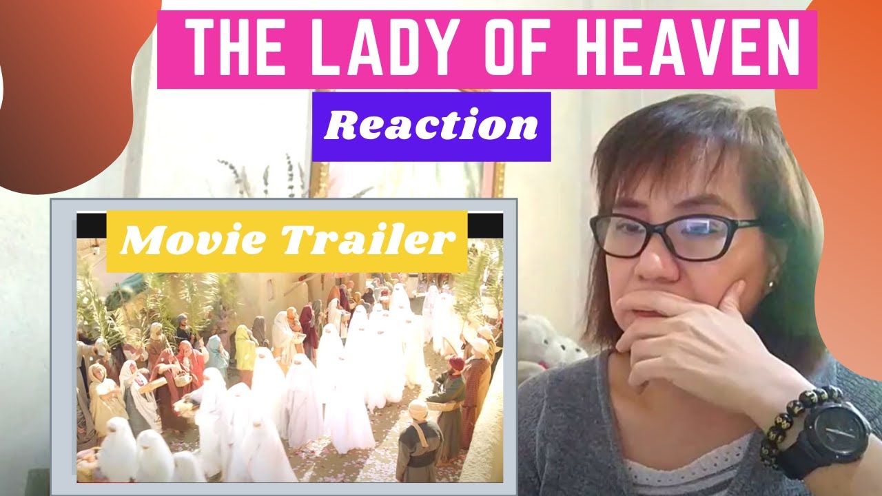 VLOG #40 | REACTION VIDEO: THE LADY OF HEAVEN (MOVIE TRAILER)