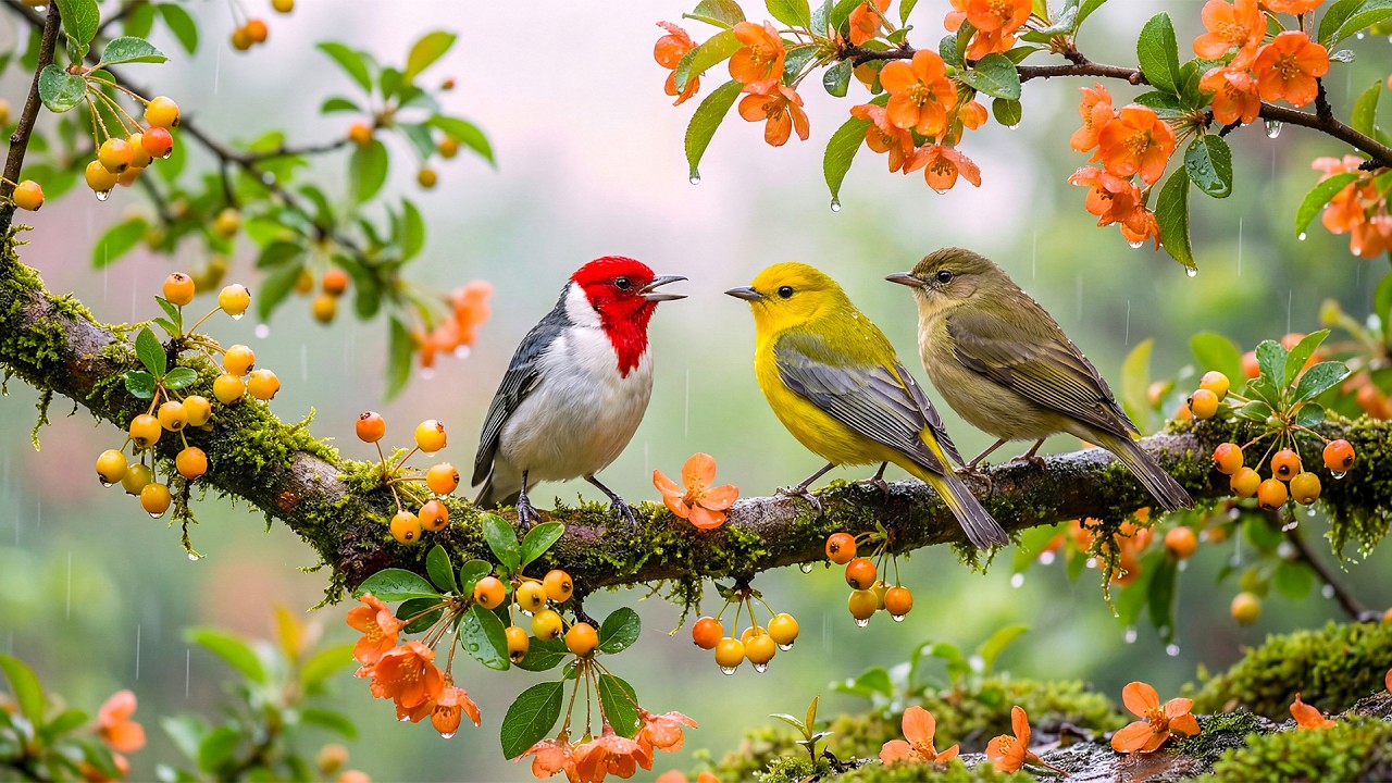 Soothing Piano & Birds Chirping - Uplift Your Spirit, Soothe Your Soul, and Bring Calm 🌸
