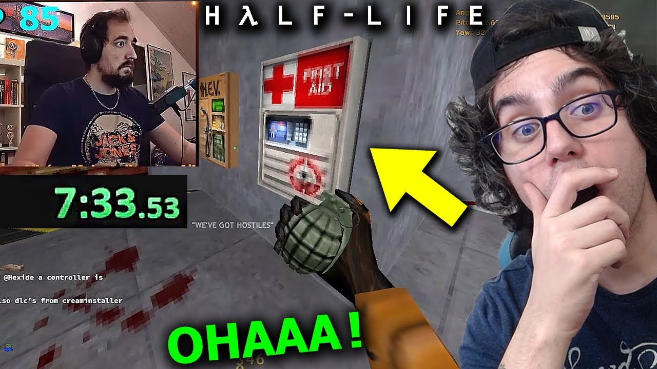 HALF LIFE SPEEDRUN DÜNYA BİRİNCİSİNİ İZLEDİM (İNANILMAZ)