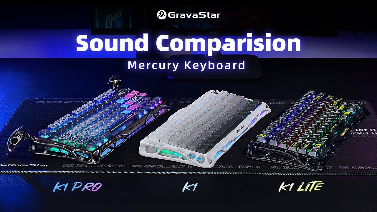 This is CREAMY! Mechanical Keyboard Typing Sound | GravaStar Mercury Keyboard 75% Layout