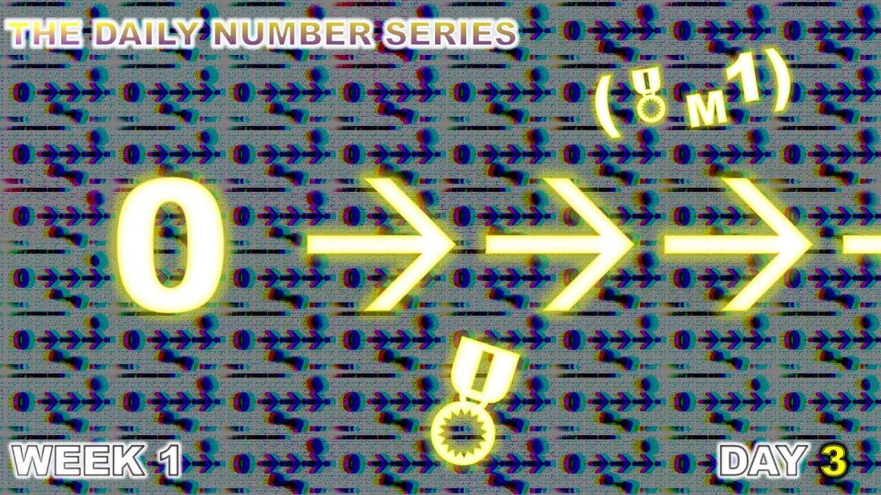The Daily Number Series! - [ Day 3 ]