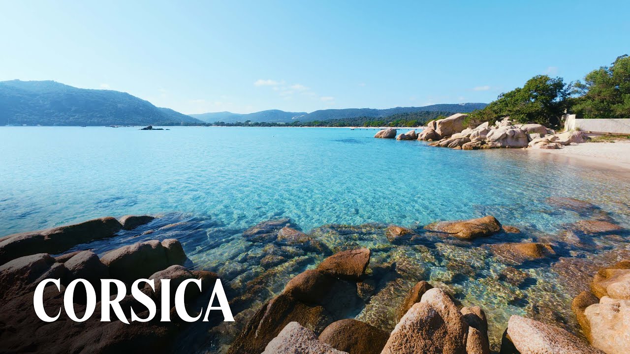 A Slice of Mediterranean Paradise · Corsica's Most Beautiful Beaches · 4K Tour with Captions