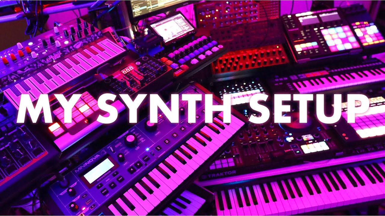 Tour of my SYNTH LAB!